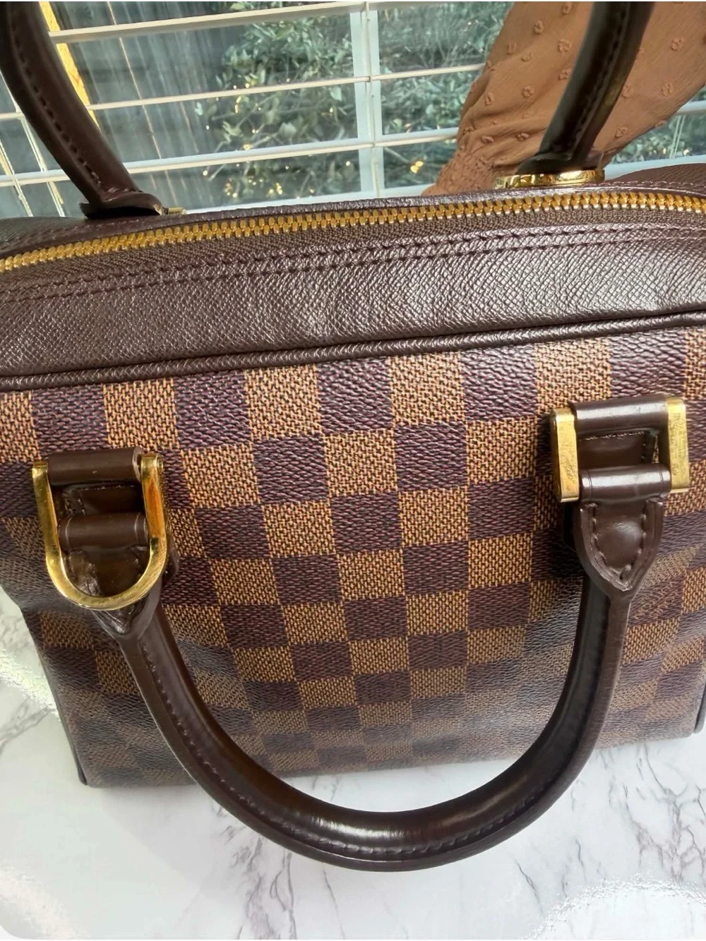Louis Vuitton Brera Black Messenger Bag